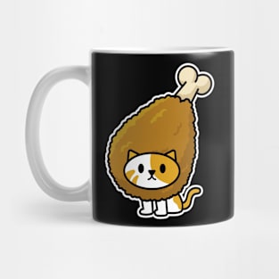 Drumstick Cat Mug